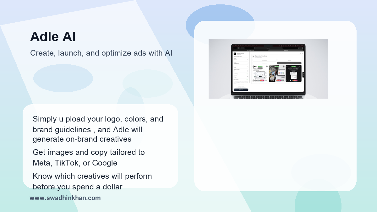 Adle AI pricing workflow benefits with Adle AI