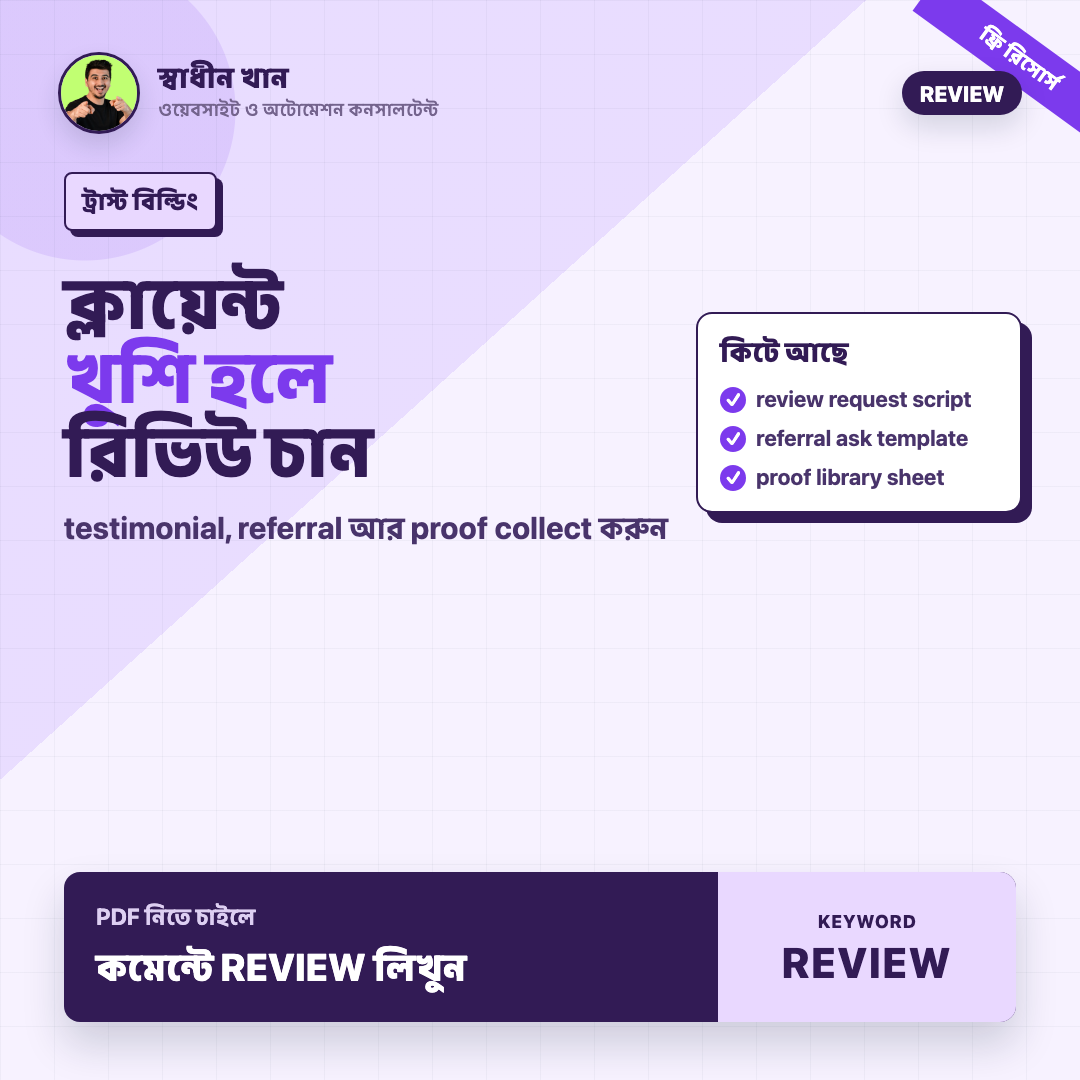 Client Review & Referral Request Kit preview
