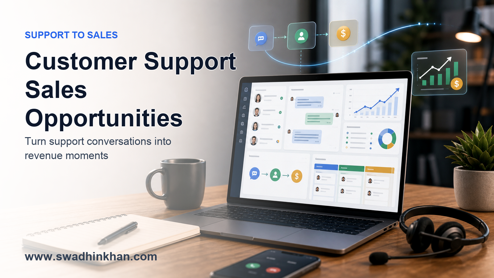 customer support sales opportunities feature image by Swadhin Khan - Swadhin Khan customer support sales opportunities feature image by Swadhin Khan