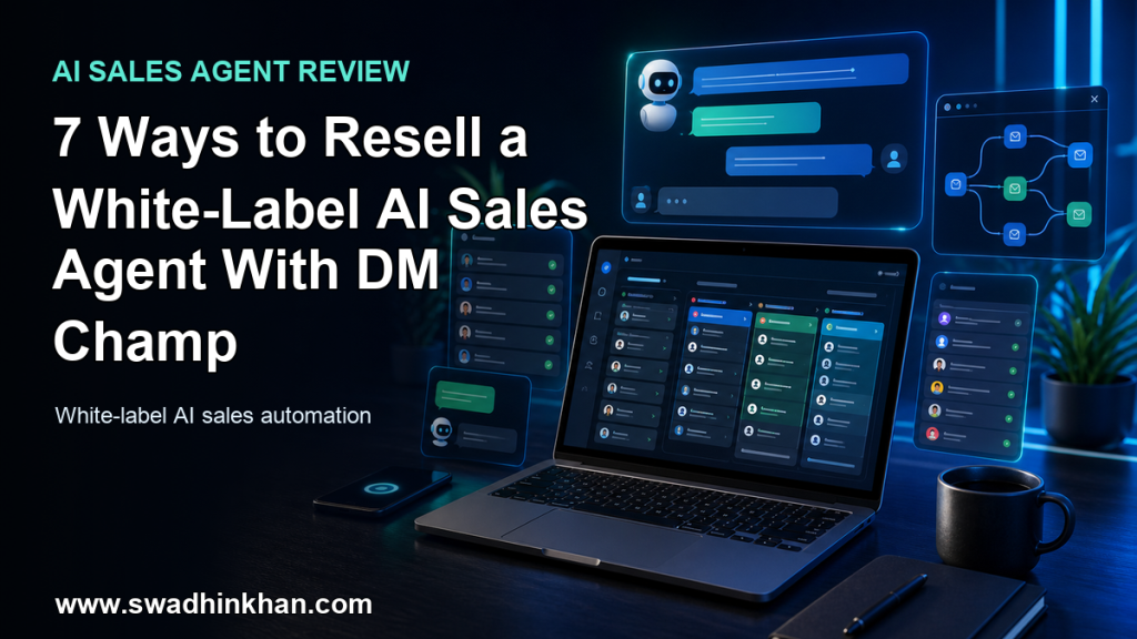 7 Ways to Resell a White-Label AI Sales Agent With DM Champ