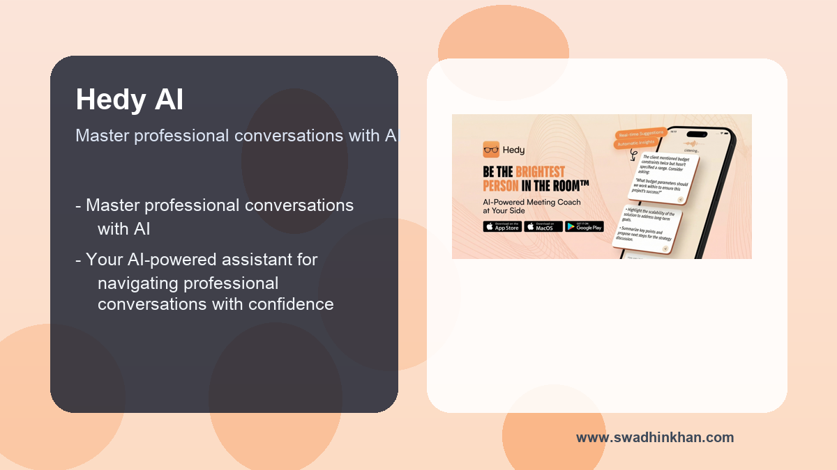 Hedy AI lifetime deal workflow benefits with Hedy AI