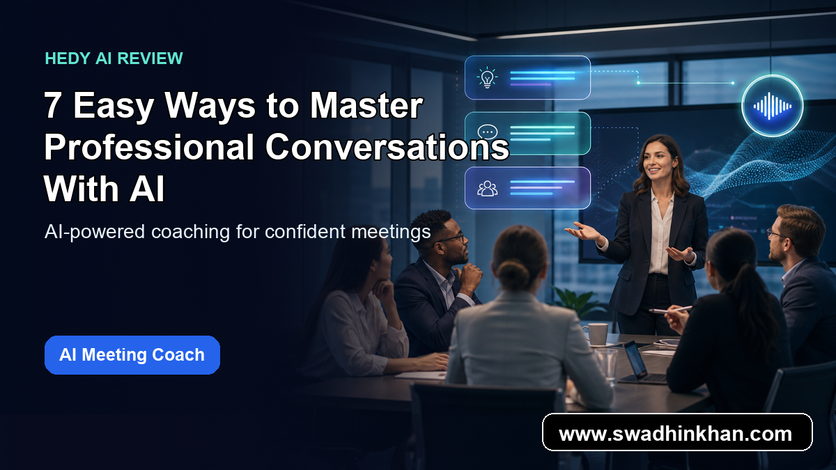 Master professional conversations with AI using Hedy AI