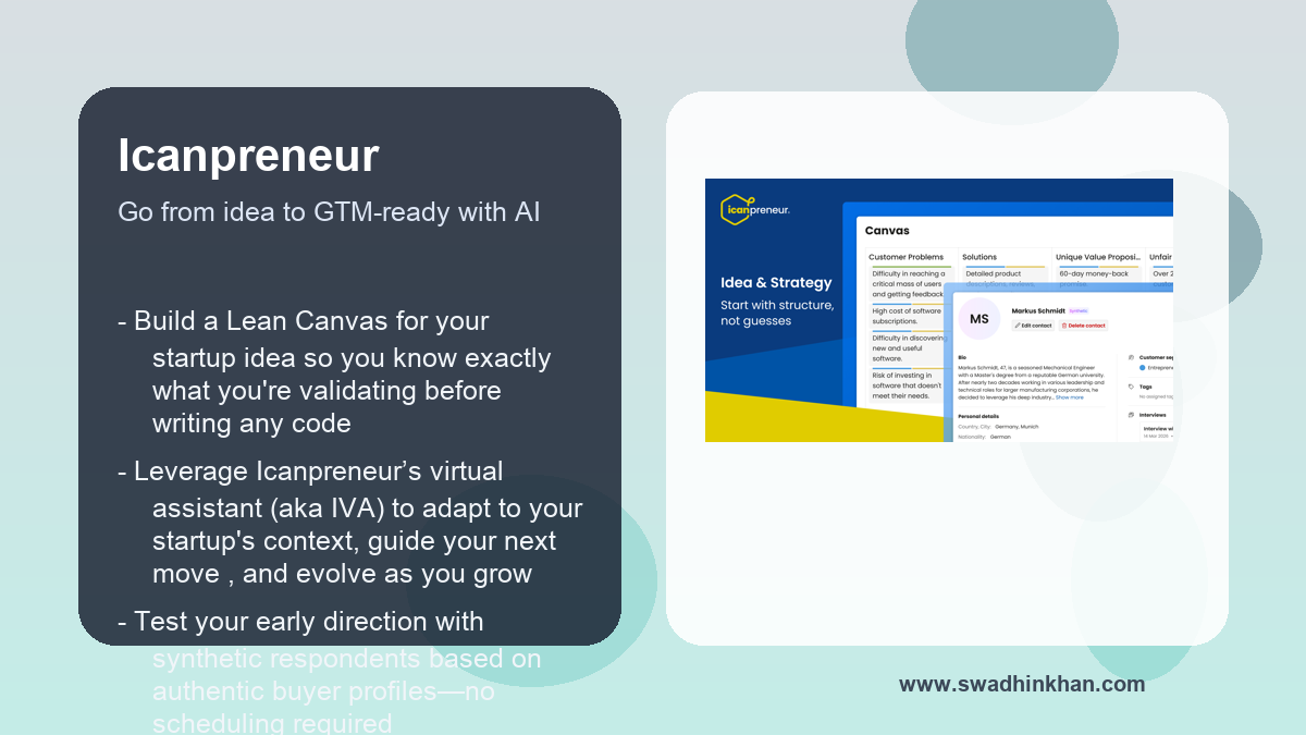 Icanpreneur lifetime deal workflow benefits with Icanpreneur