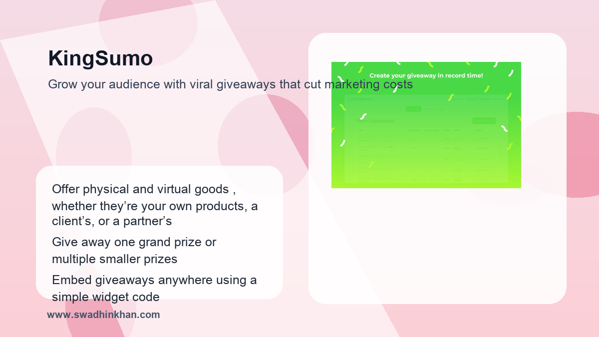 KingSumo review workflow benefits with KingSumo