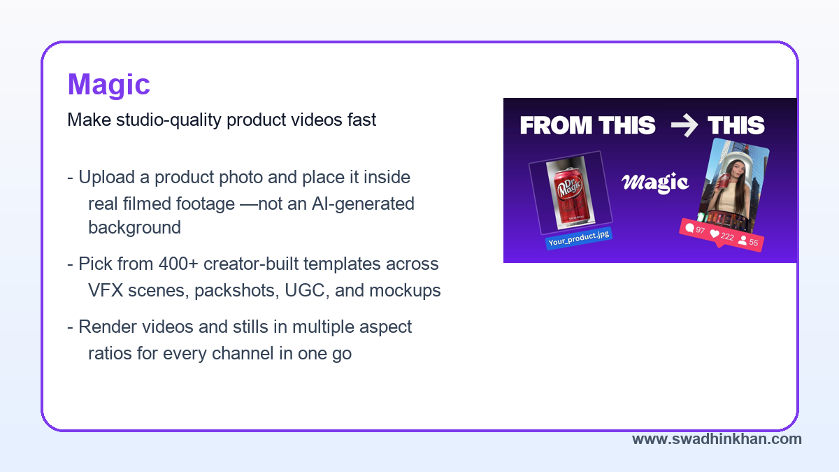 Magic review workflow benefits with Magic