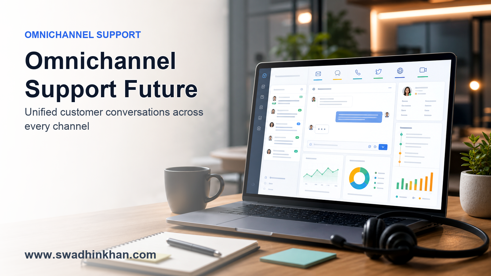 omnichannel support customer service feature image by Swadhin Khan - Swadhin Khan omnichannel support customer service feature image by Swadhin Khan