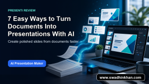 turn documents into presentations with AI using Presenti