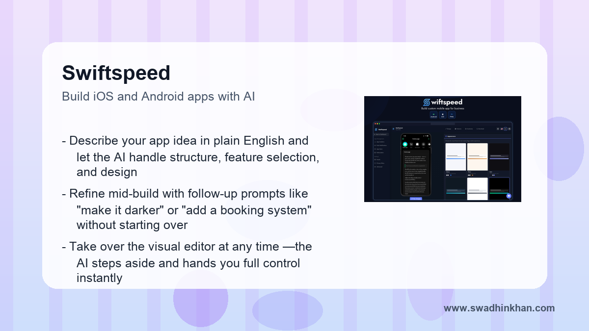 Swiftspeed lifetime deal workflow benefits with Swiftspeed