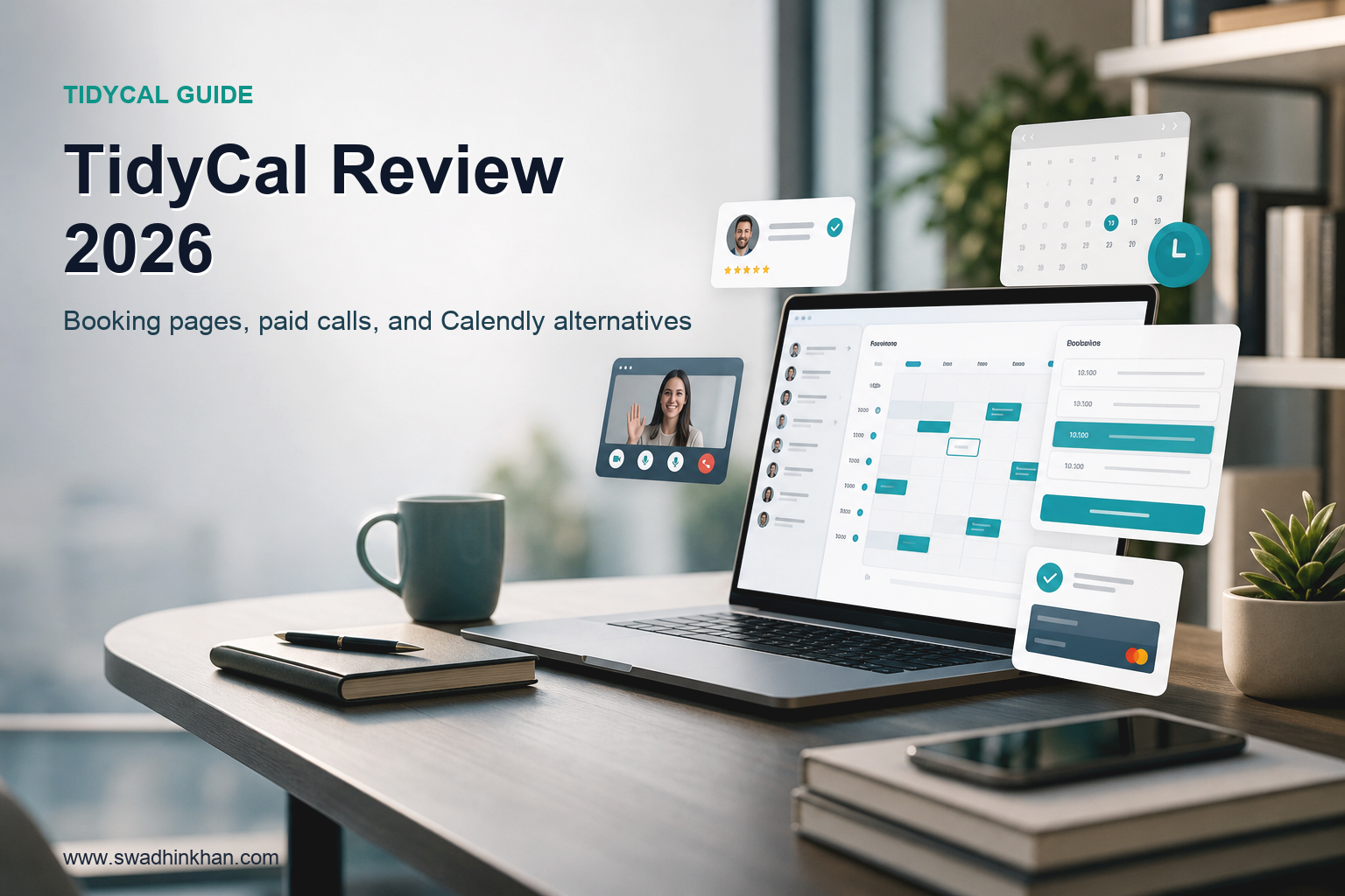 TidyCal review 2026 scheduling software for coaches