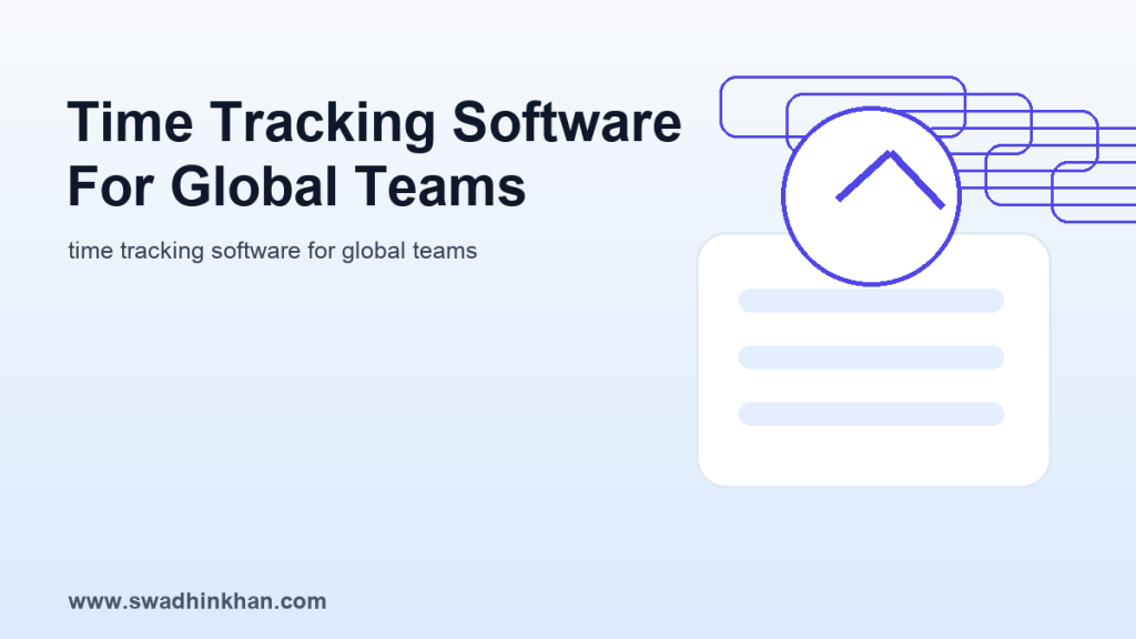 time tracking software for global teams using TimoDesk