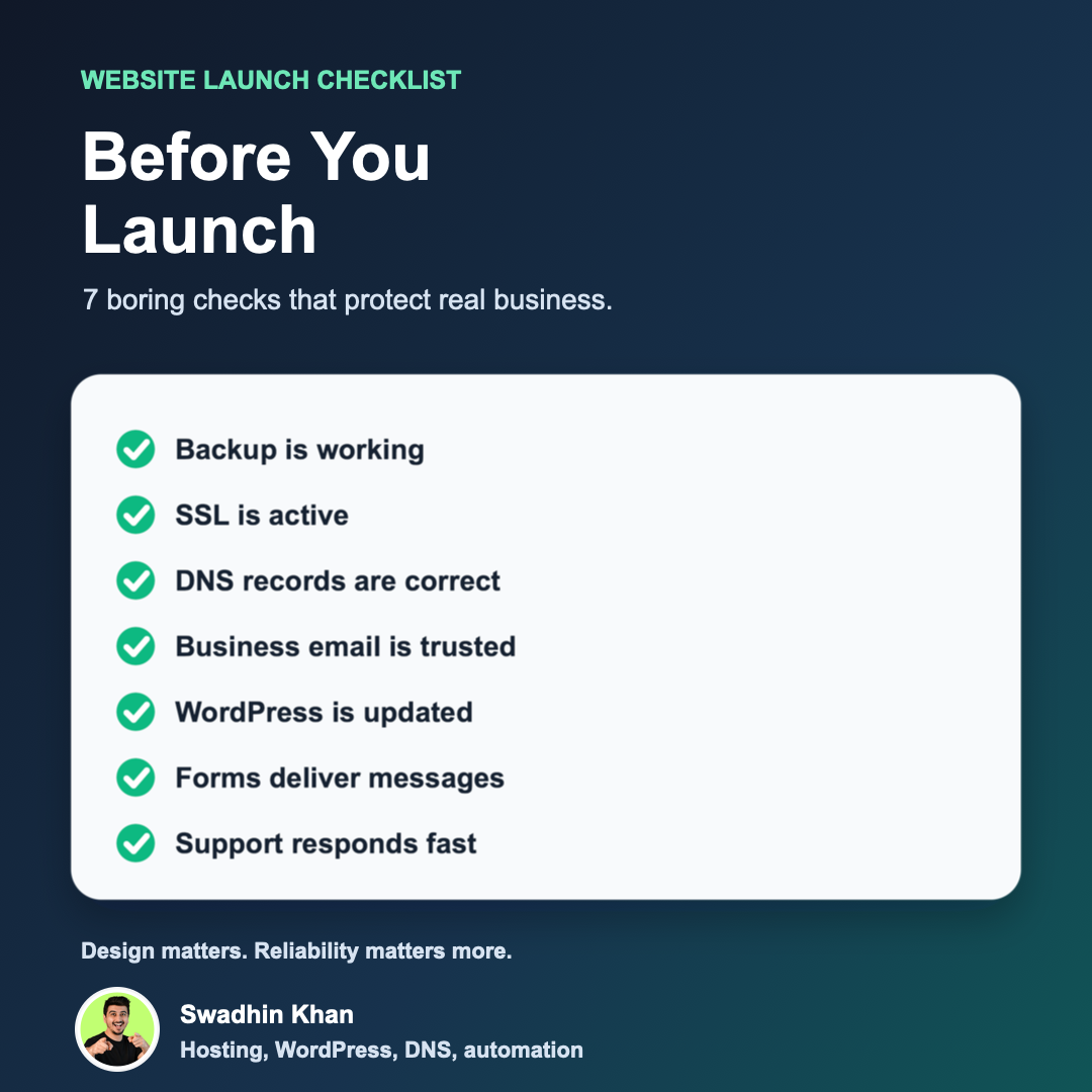 Website Launch Checklist preview
