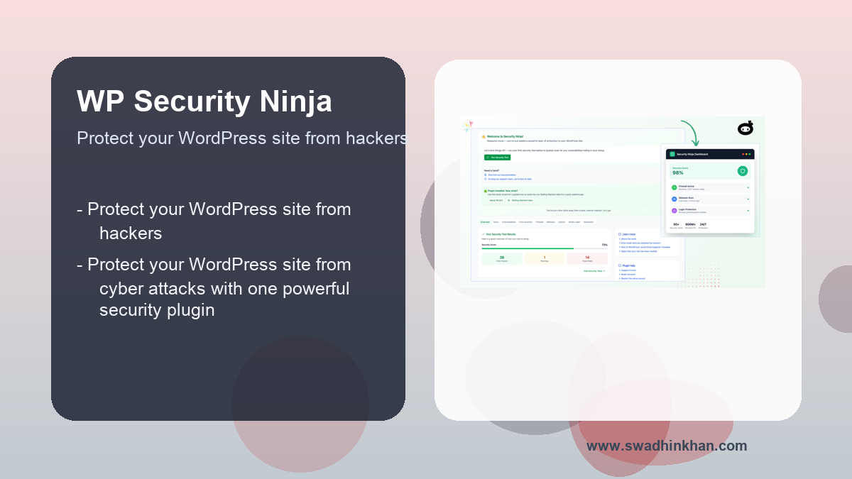 WP Security Ninja review workflow benefits with WP Security Ninja