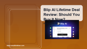 Blip AI lifetime deal review cover for AI chatbot and support automation