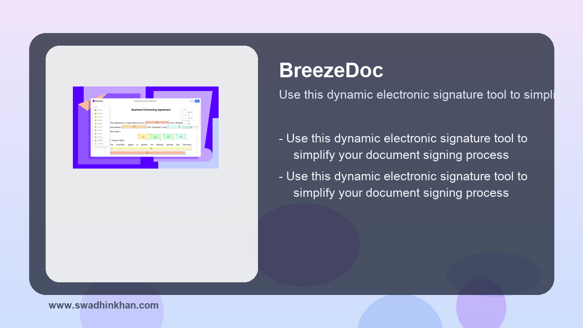 BreezeDoc review workflow benefits with BreezeDoc