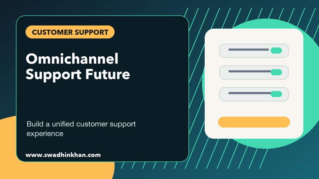Omnichannel support premium cover for unified customer service across channels