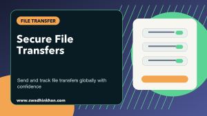 Secure file transfers premium cover for sending and tracking global file delivery