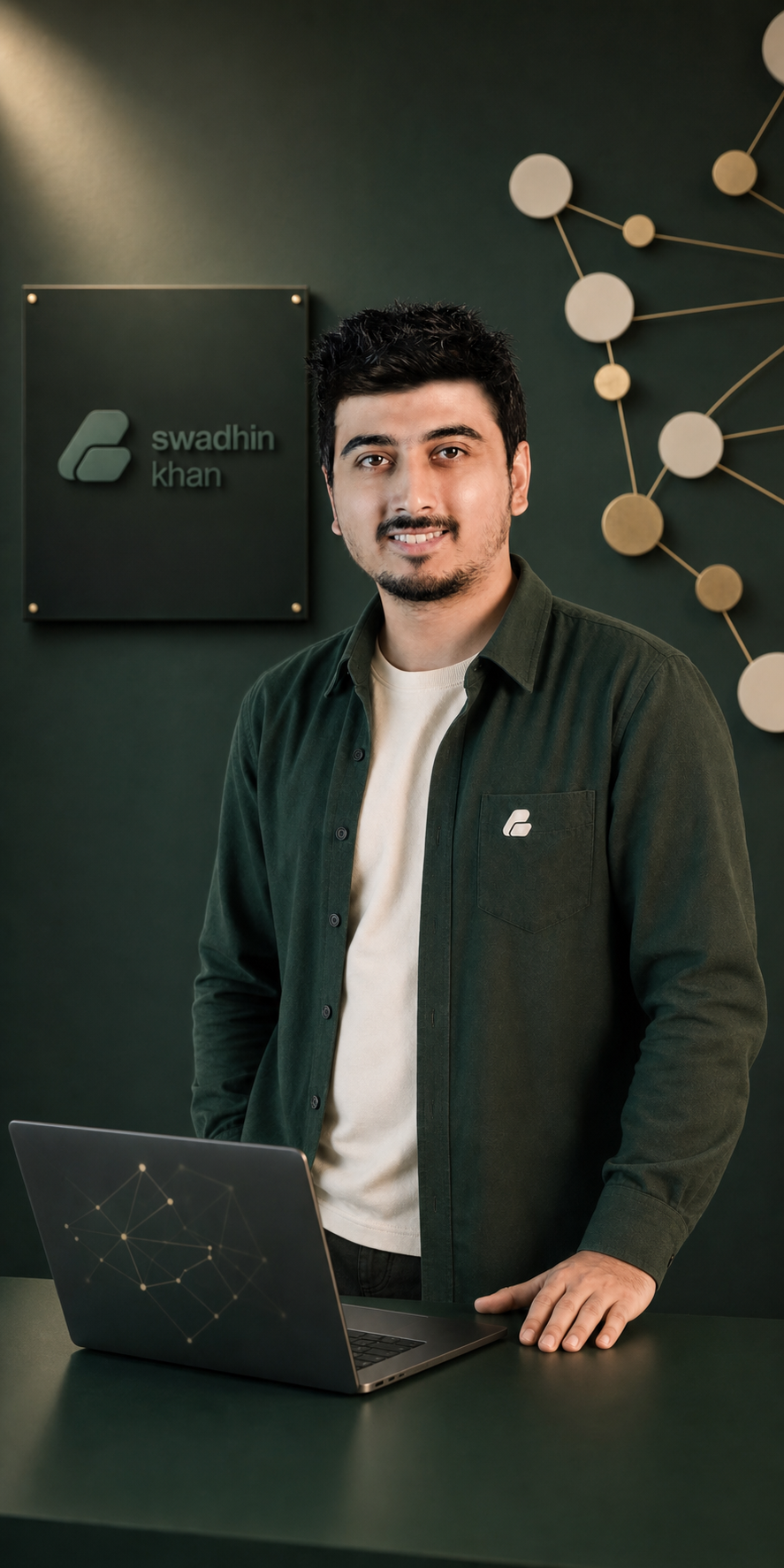 Swadhin Khan monitoring a connected domain system