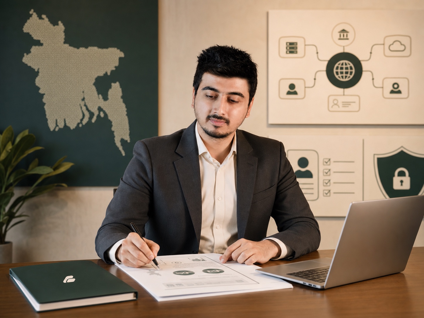 Bangladesh .bd domain governance policy brief ও identity-verification architecture নিয়ে research করছেন Swadhin Khan