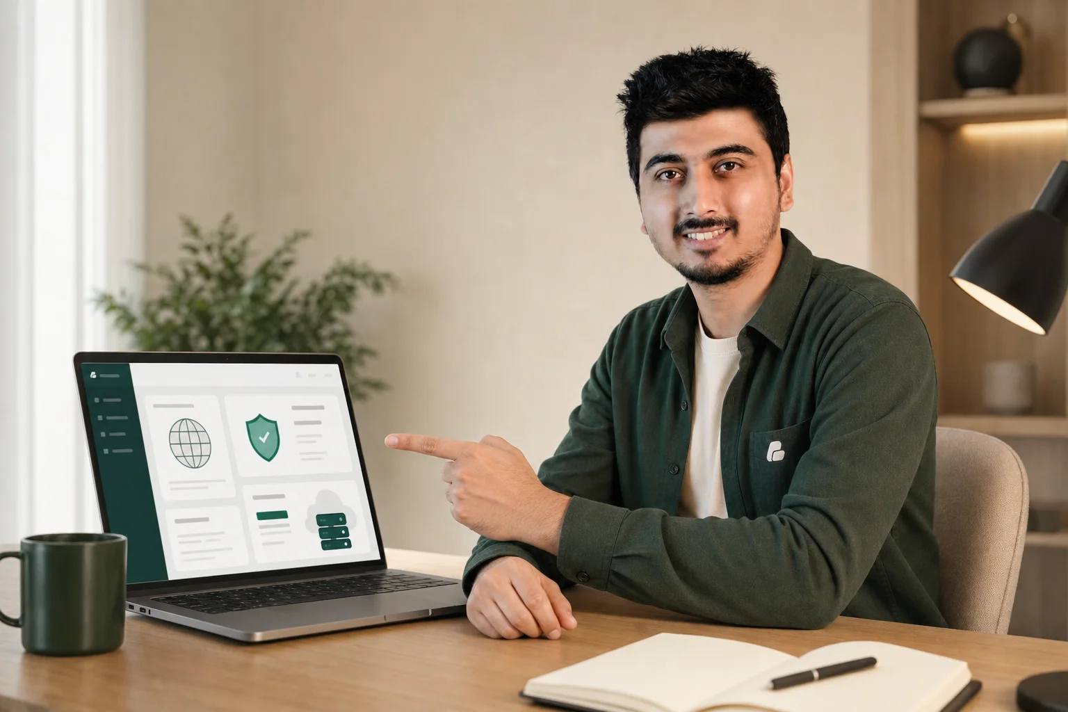 Swadhin Khan Online Business Foundation live workshop-এ domain ও hosting setup দেখাচ্ছেন